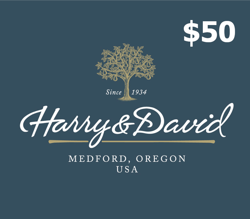 Harry & David $50 Подарочная карта US