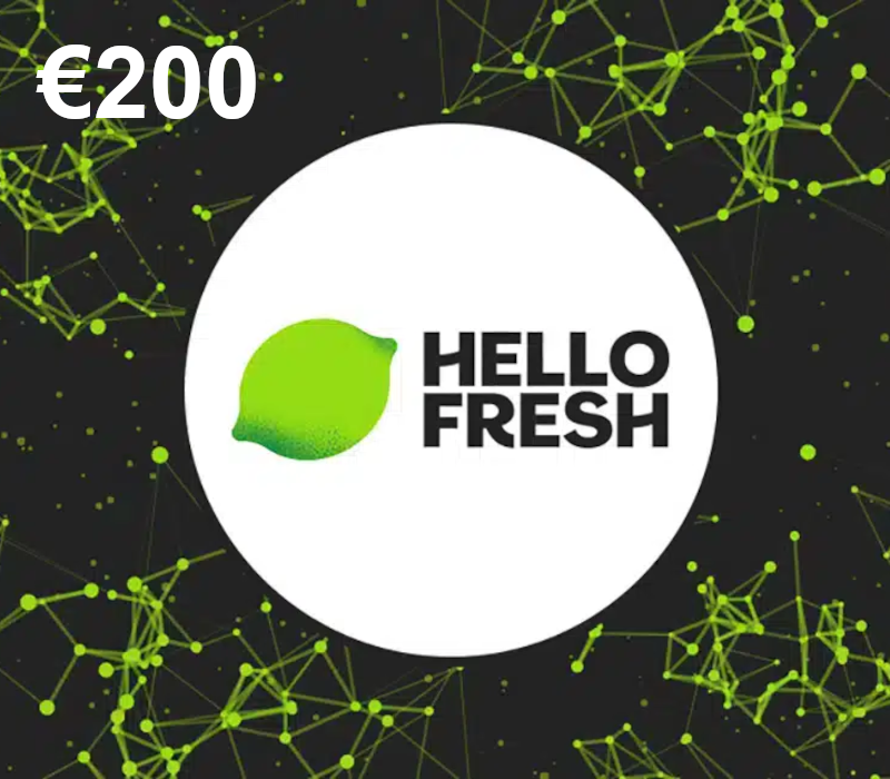 HelloFresh €200 Подарочная карта LU