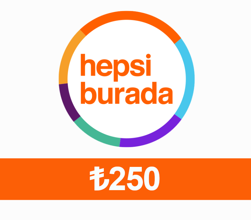 Hepsiburada ₺250 Подарочная карта TR
