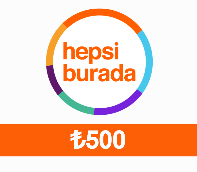 Hepsiburada ₺500 Подарочная карта TR