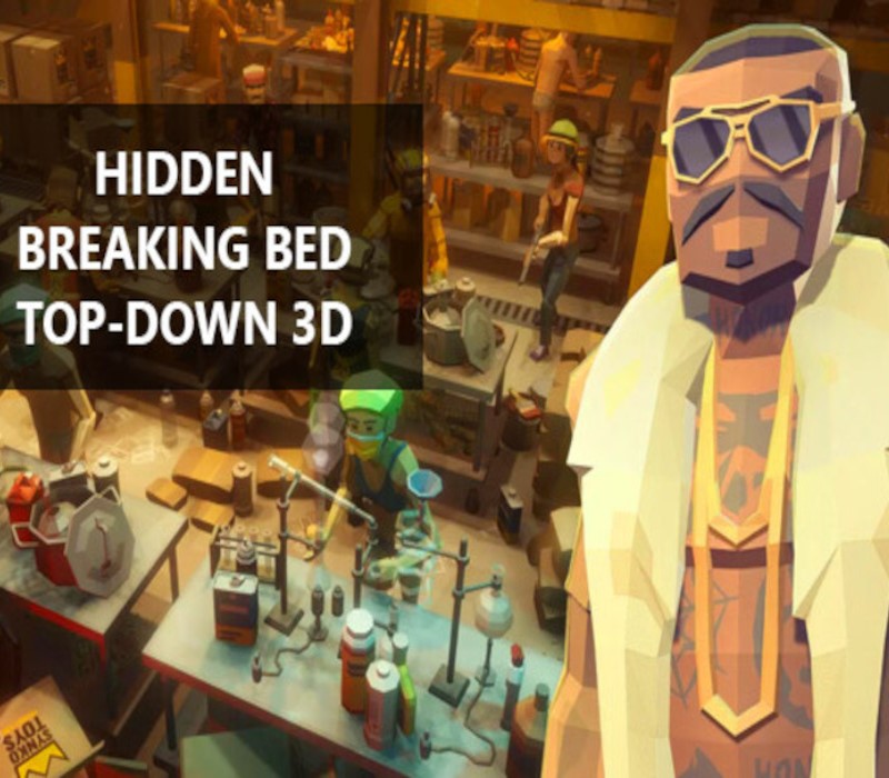 Hidden Breaking Bed Top-Down 3D PC Steam Ключ