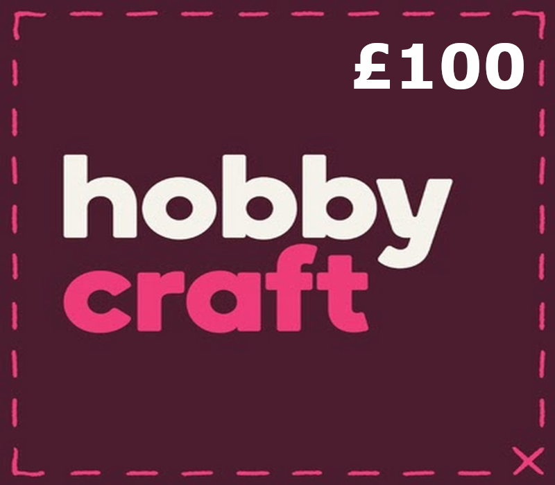 Hobbycraft £100 Подарочная карта UK