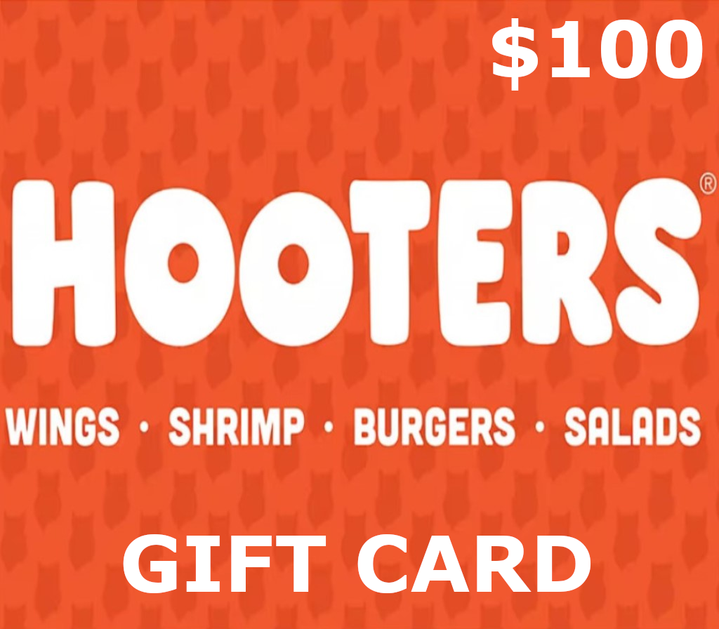 Hooters $100 Подарочная карта US