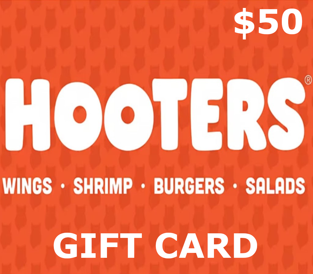 Hooters $50 Подарочная карта US