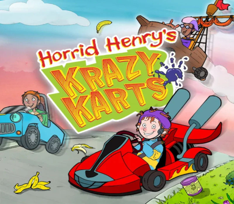 Horrid Henry's Krazy Karts PC Steam Ключ