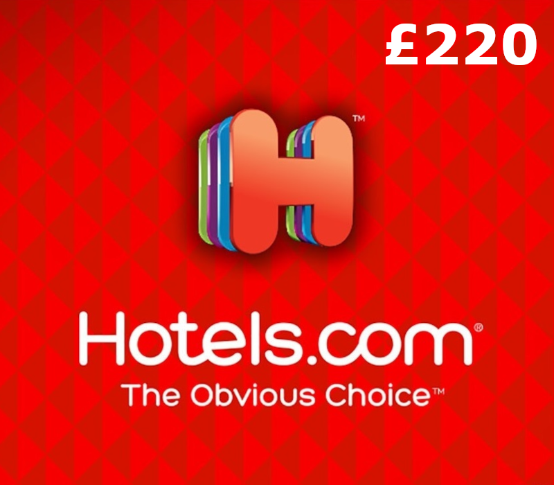 Hotels.com £220 Подарочная карта UK