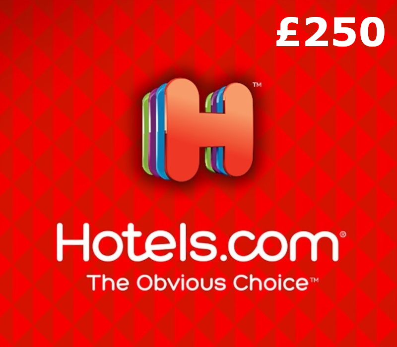 Hotels.com £250 Подарочная карта UK