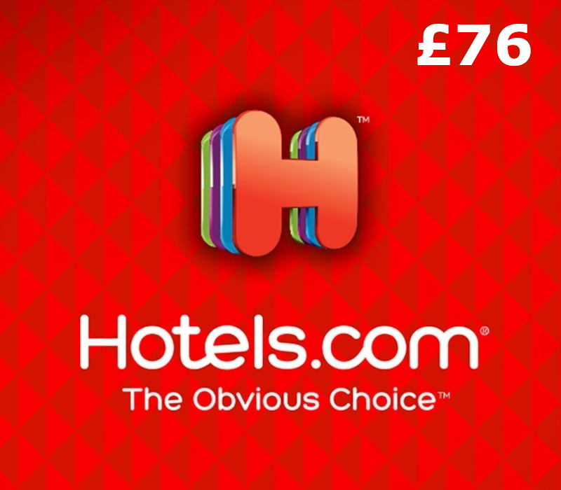 Hotels.com £76 Подарочная карта UK