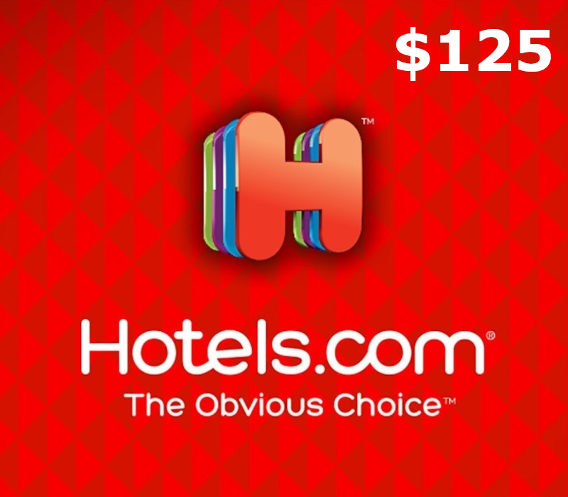 Hotels.com $125 Подарочная карта US