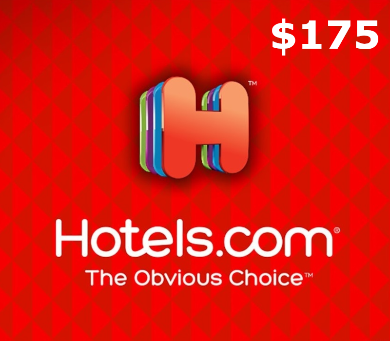 Hotels.com $175 Подарочная карта US