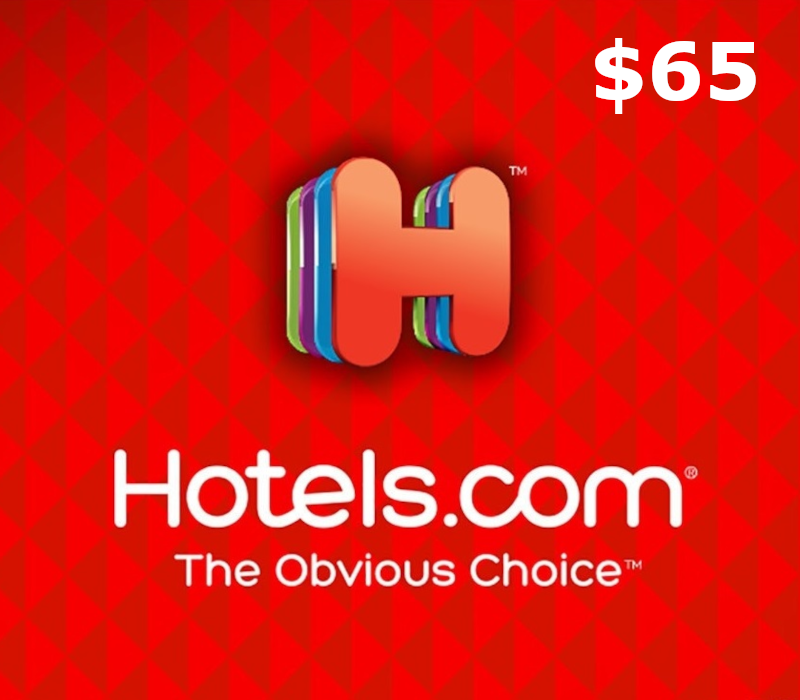 Hotels.com $65 Подарочная карта US