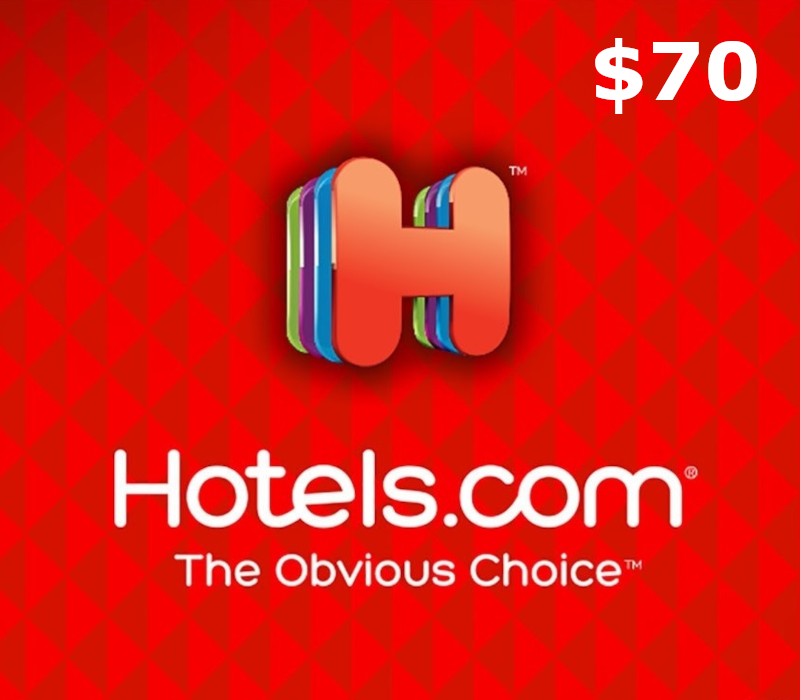 Hotels.com $70 Подарочная карта US
