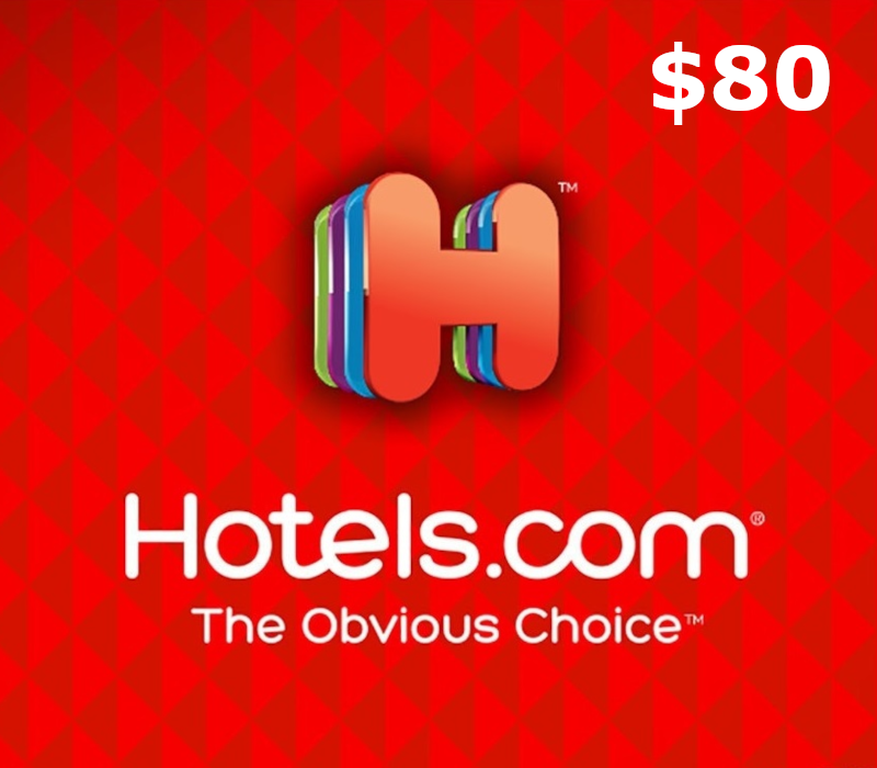 Hotels.com $80 Подарочная карта US