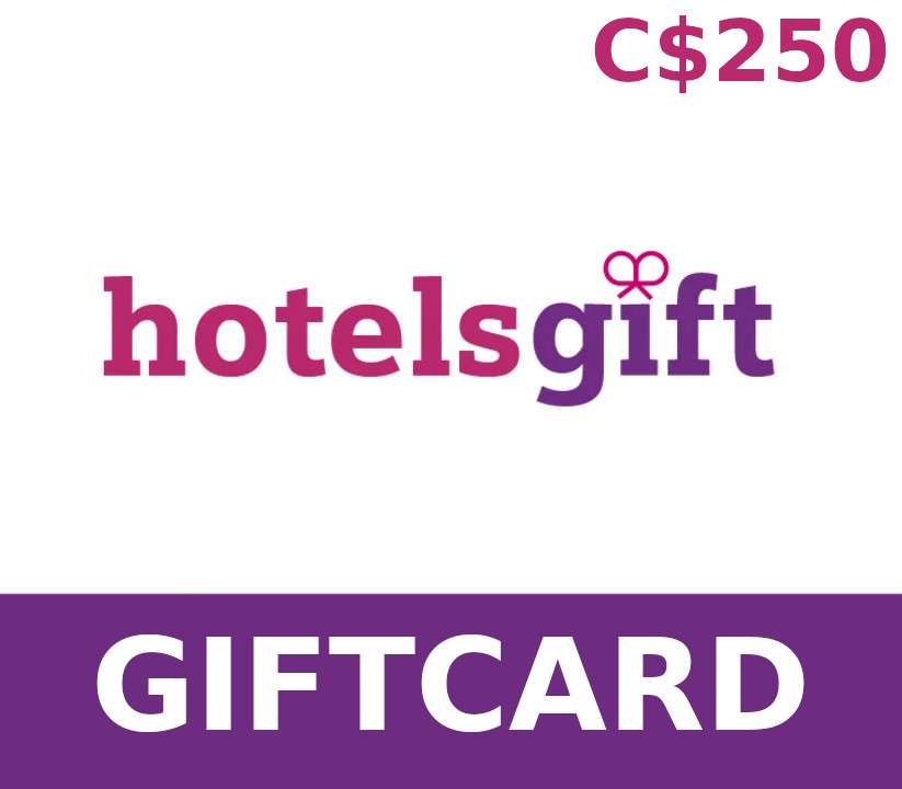 HotelsGift C$250 Подарочная карта CA
