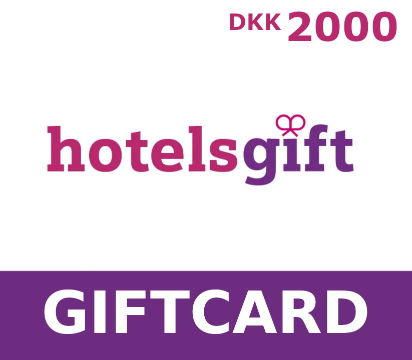 HotelsGift 2000 DKK Подарочная карта DK