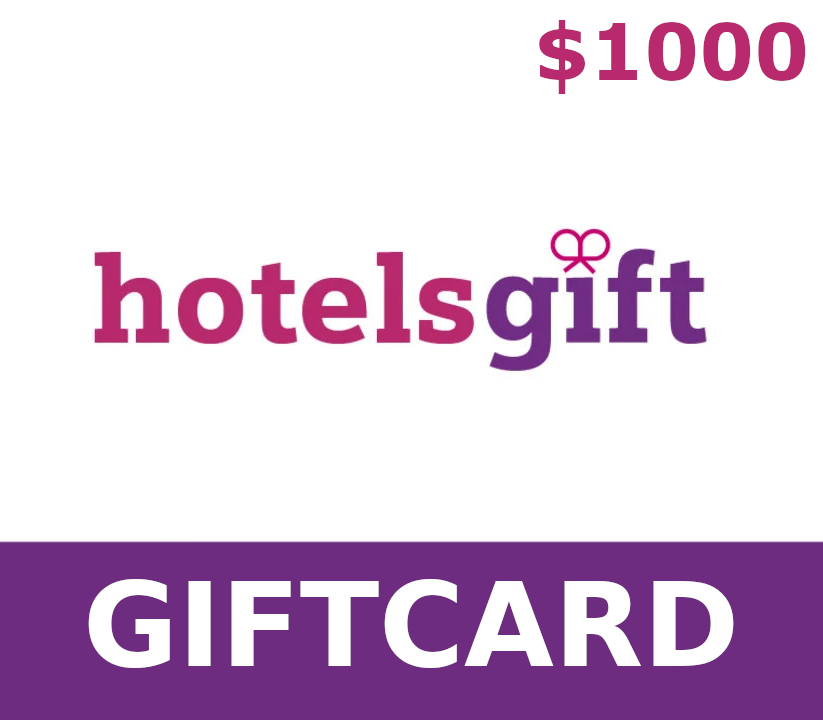 HotelsGift $1000 Подарочная карта SG