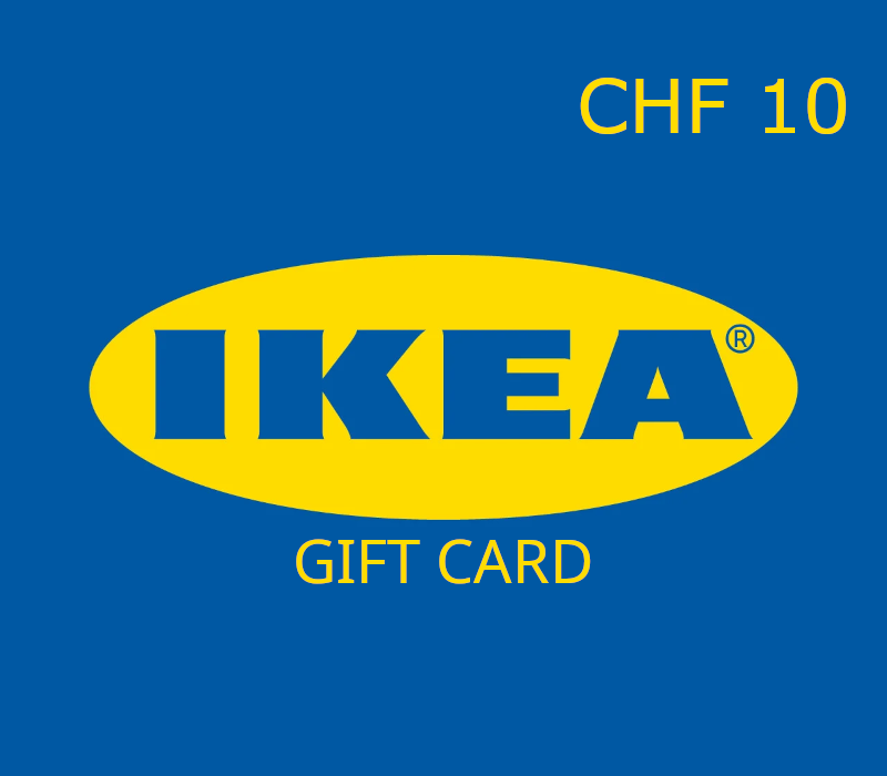 IKEA 10 CHF Подарочная карта CH