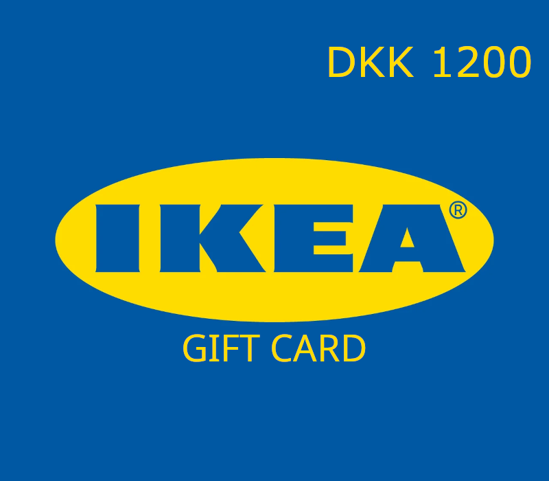 IKEA 1200 DKK Подарочная карта DK