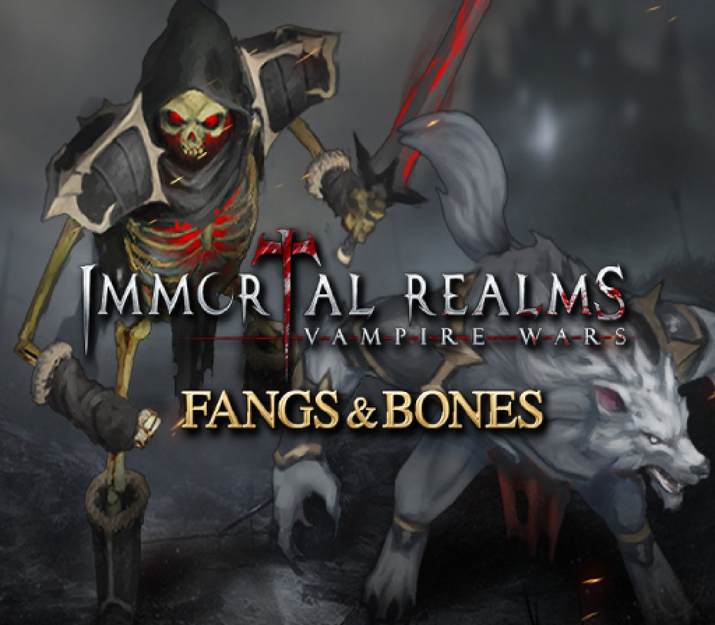 Immortal Realms: Vampire Wars - Fangs and Bones DLC Steam Ключ