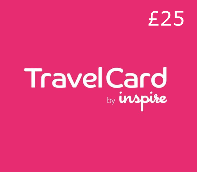 Inspire TravelCard GBP 25 Подарочная карта UK