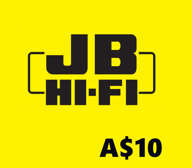 JB Hi-Fi A$10 Подарочная карта AU