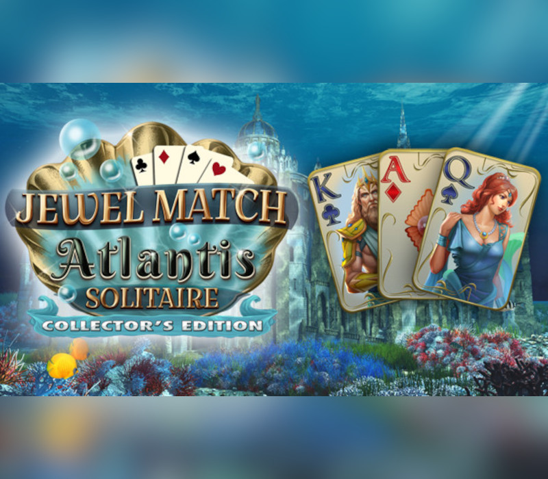 Jewel Match Atlantis Solitaire - Коллекционное издание Steam Ключ