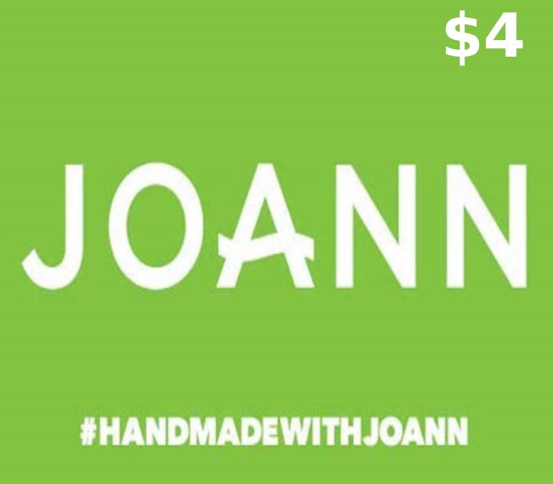 JoAnn Fabrics $4 Подарочная карта US