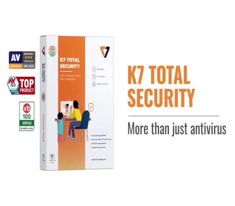K7 Total Security Ключ (1 Year / 1 Device)