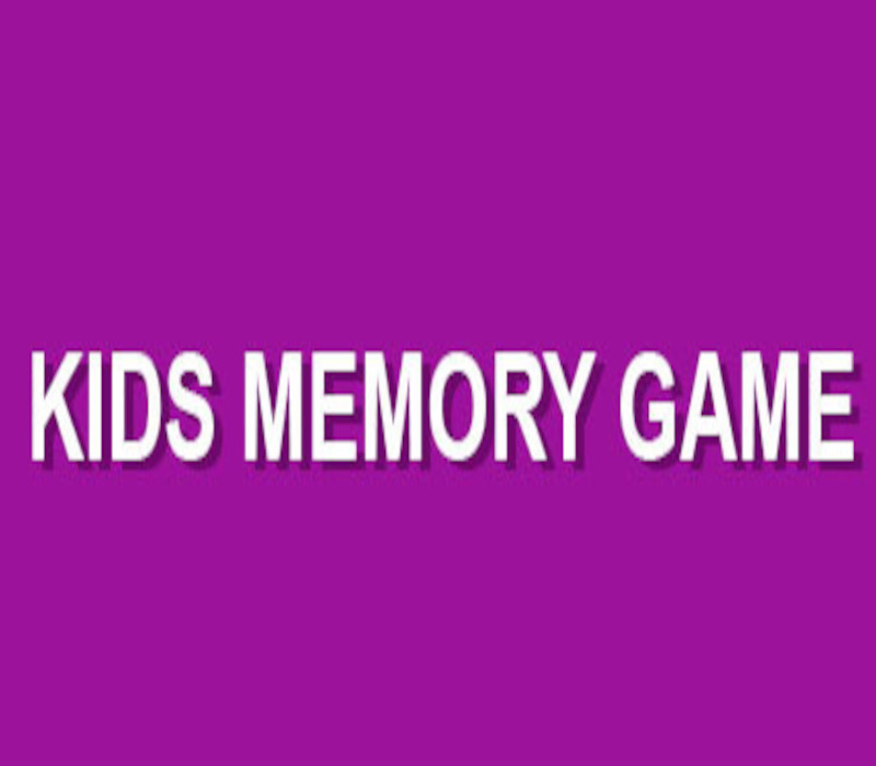 Kids Memory Game Steam Ключ