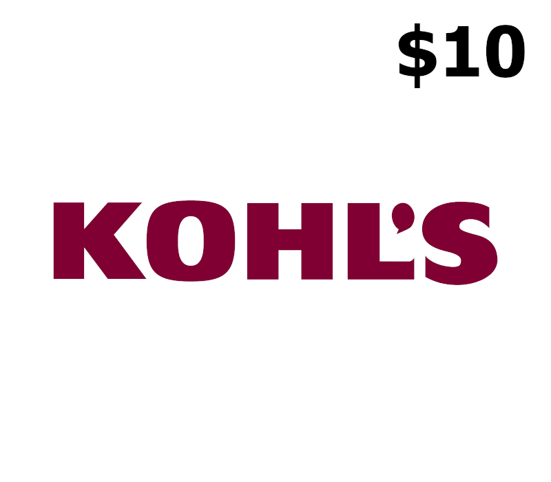 Kohls $10 Подарочная карта US