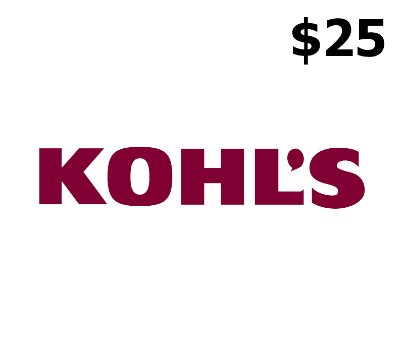 Kohls $25 Подарочная карта US
