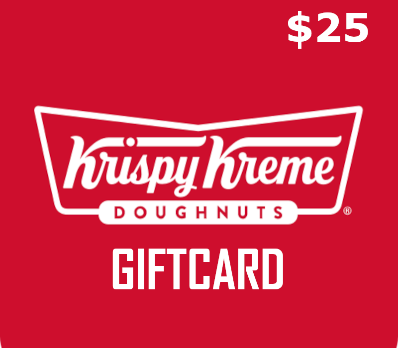 Krispy Kreme $25 US Подарочная карта