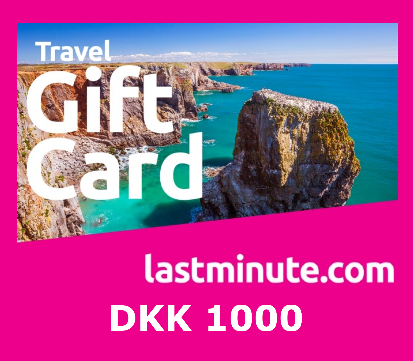 Lastminute.com 1000 DKK Подарочная карта DK