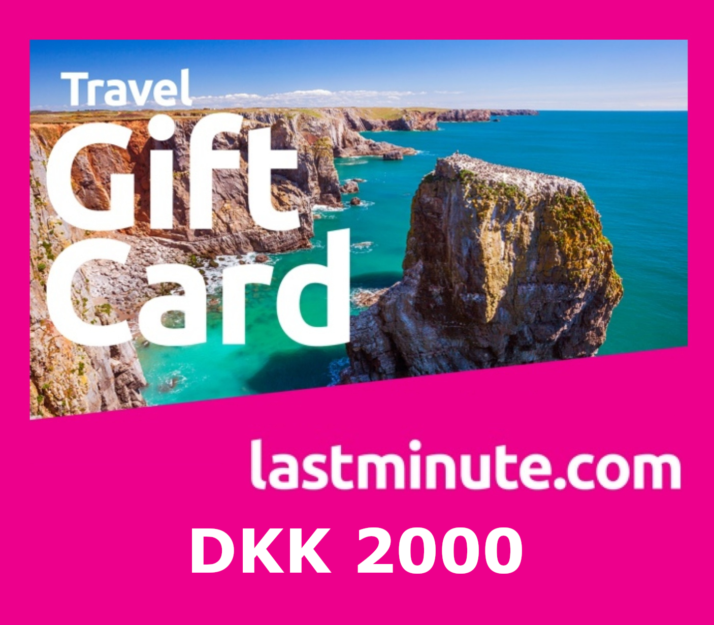 Lastminute.com 2000 DKK Подарочная карта DK