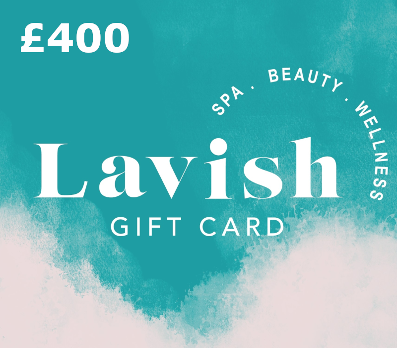Lavish Spa £400 Подарочная карта UK