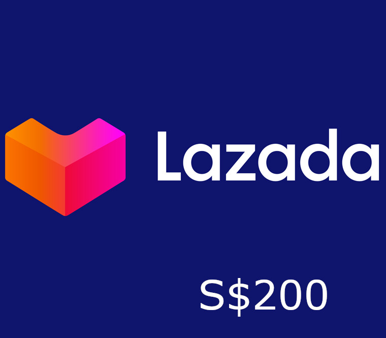 Lazada S$200 Подарочная карта SG