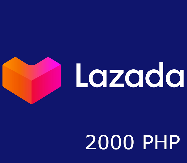 Lazada ₱2000 Подарочная карта PH
