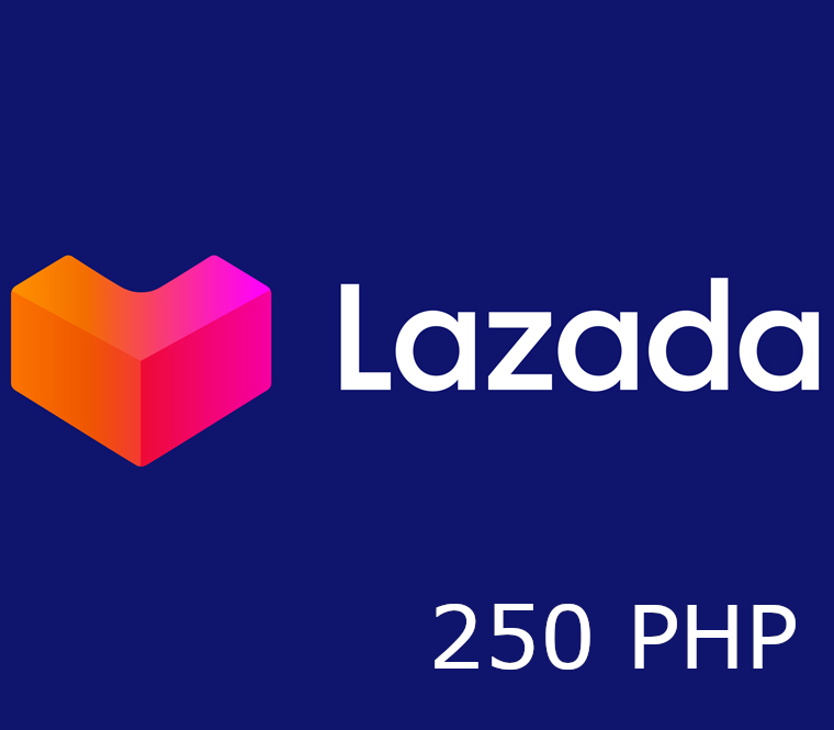 Lazada ₱250 Подарочная карта PH