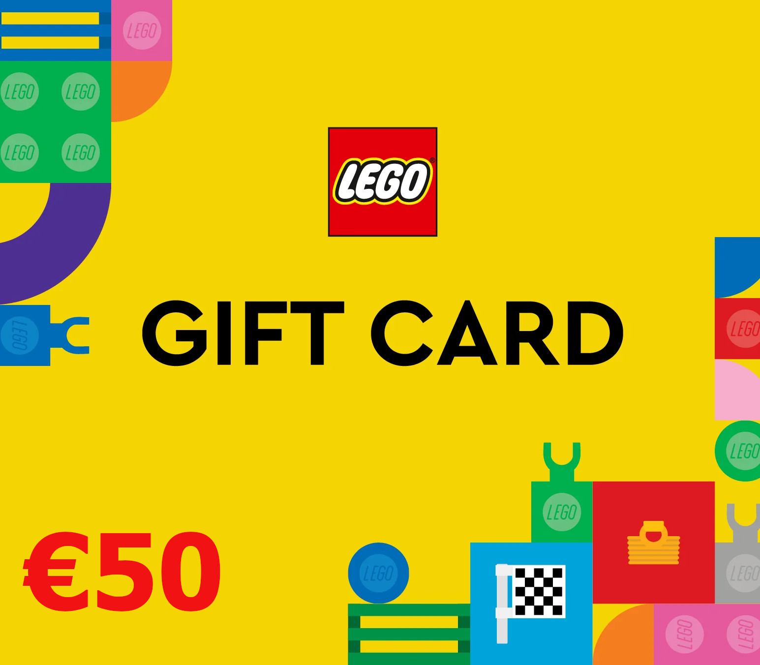 Lego €50 Подарочная карта FR