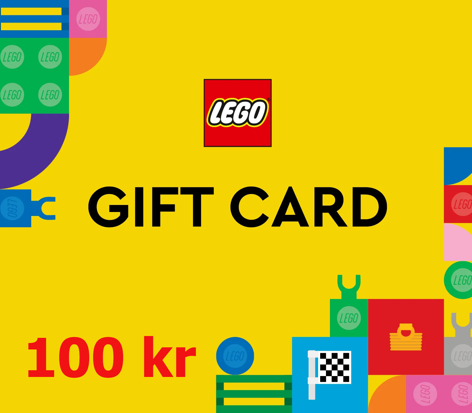 Lego 100 kr Подарочная карта SE