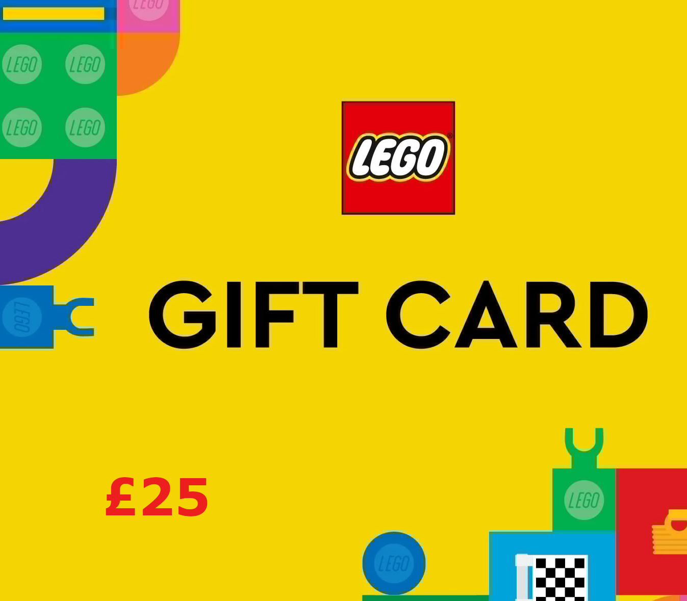 Lego £25 Подарочная карта UK