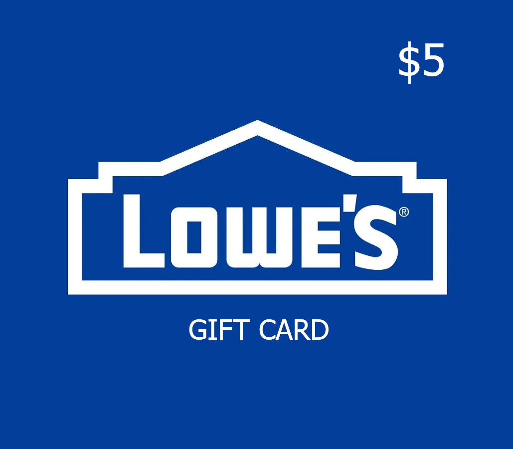 Lowe's $5 Подарочная карта US