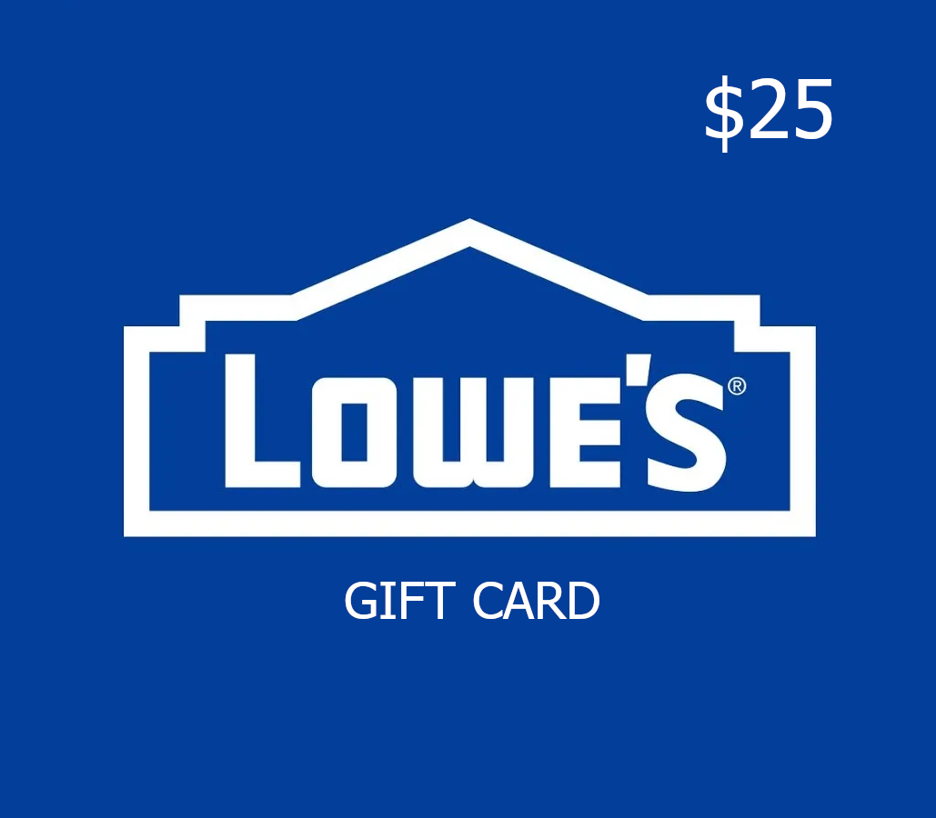 Lowe's $25 Подарочная карта US