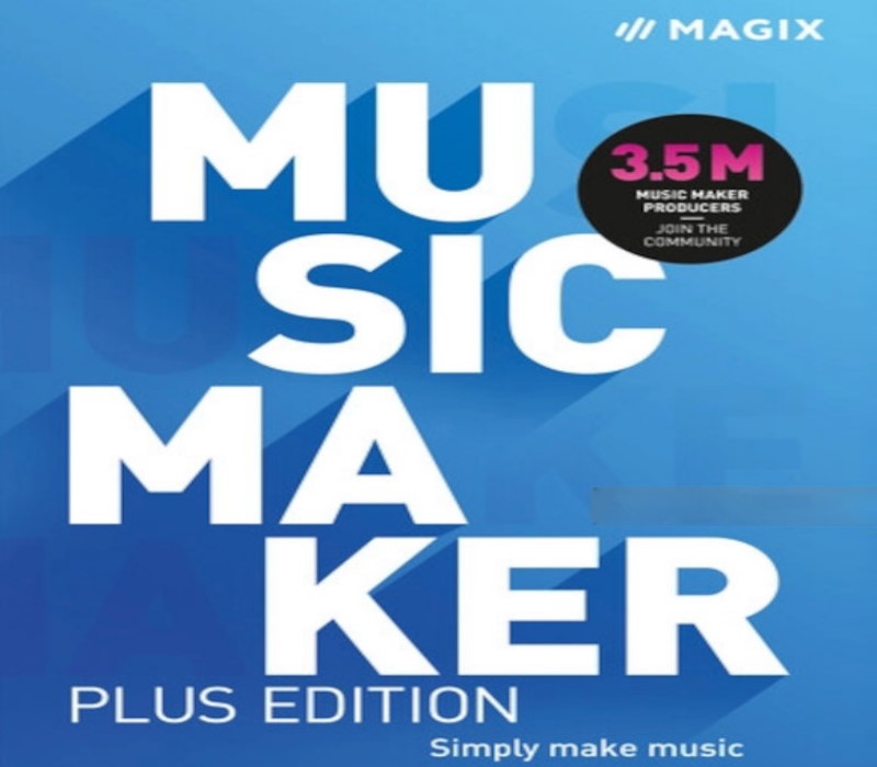MAGIX Music Maker Plus 2021 Digital Download Ключ
