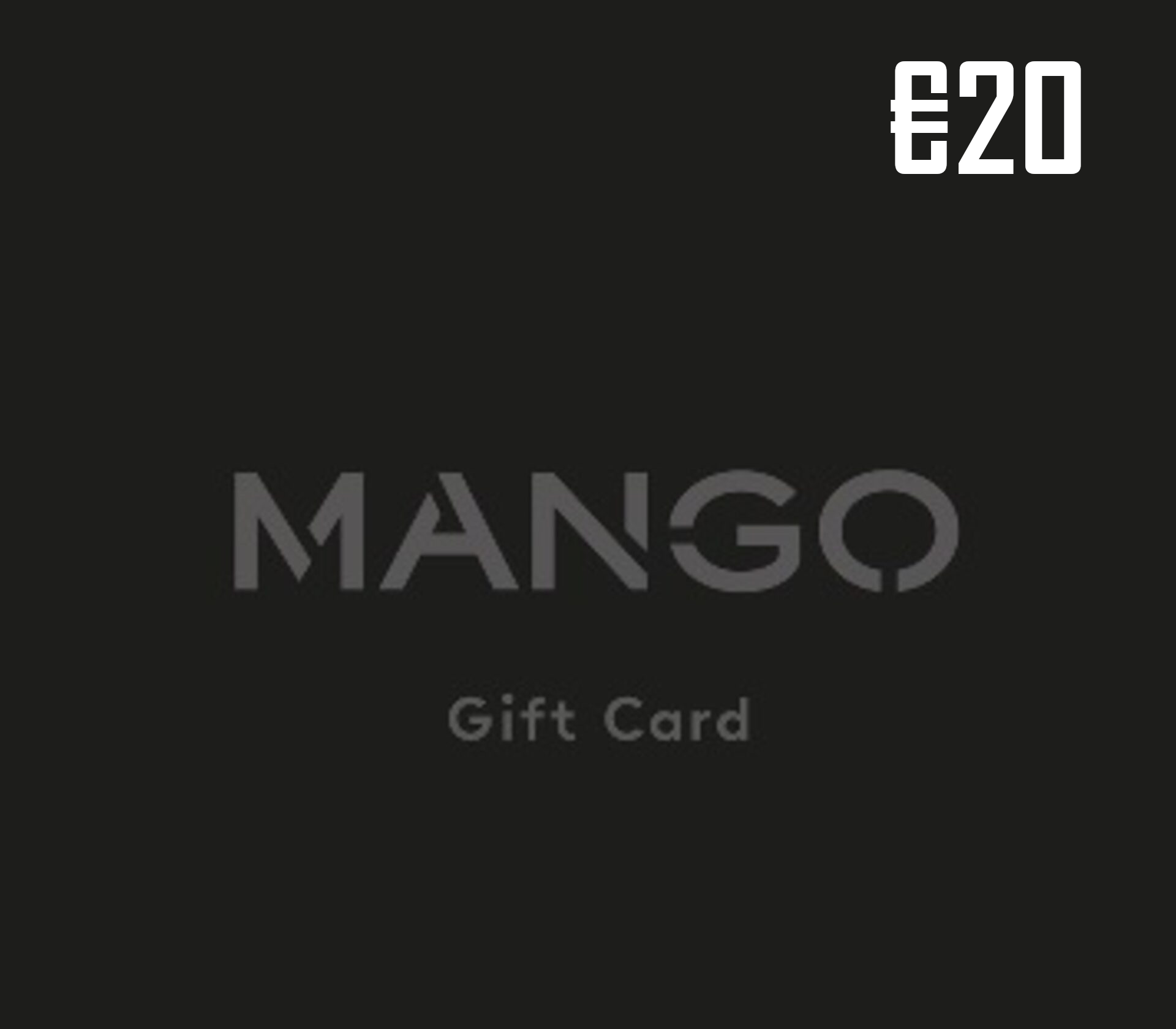 Mango €20 Подарочная карта LU
