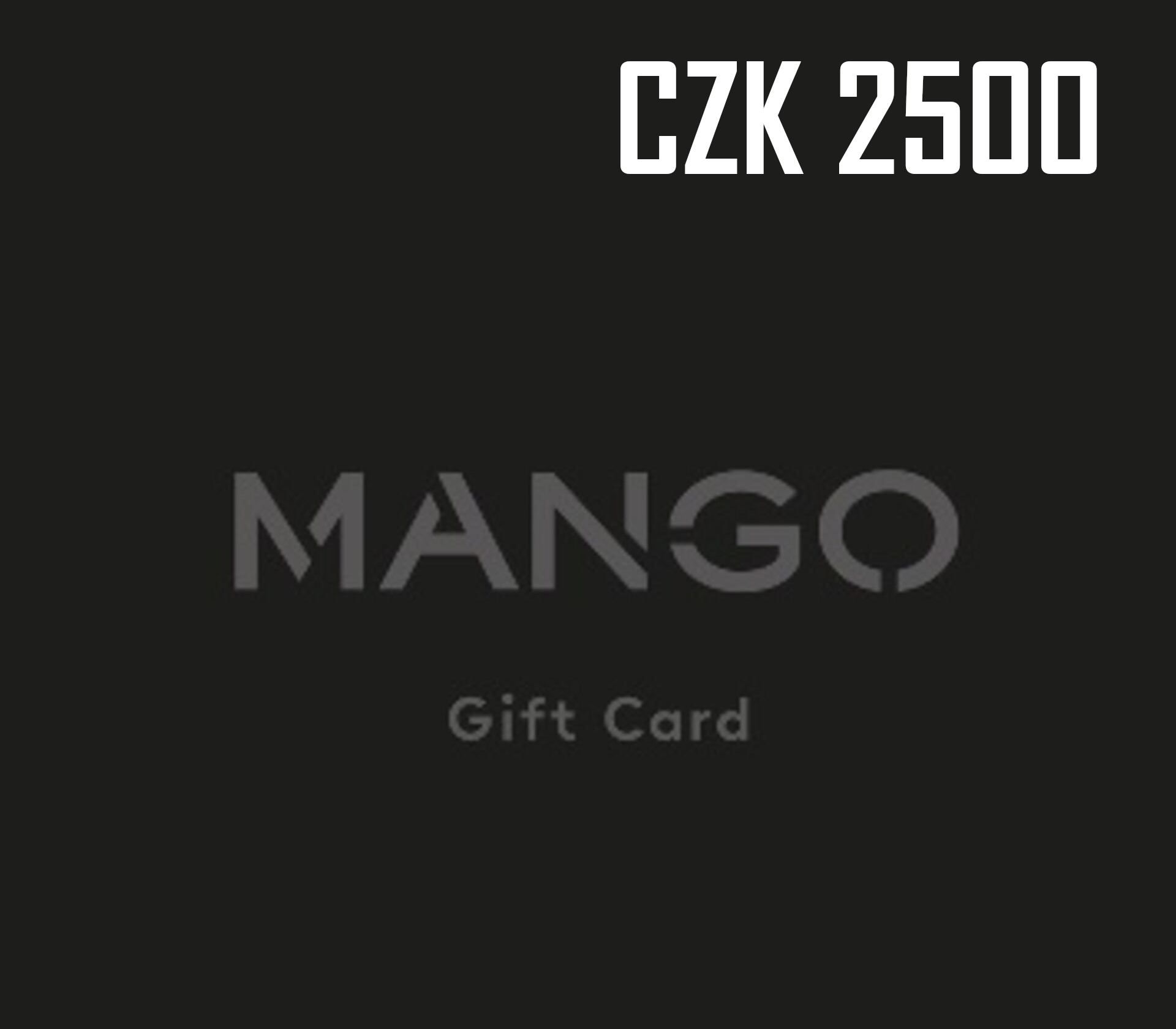 Mango 2500 CZK Подарочная карта CZ