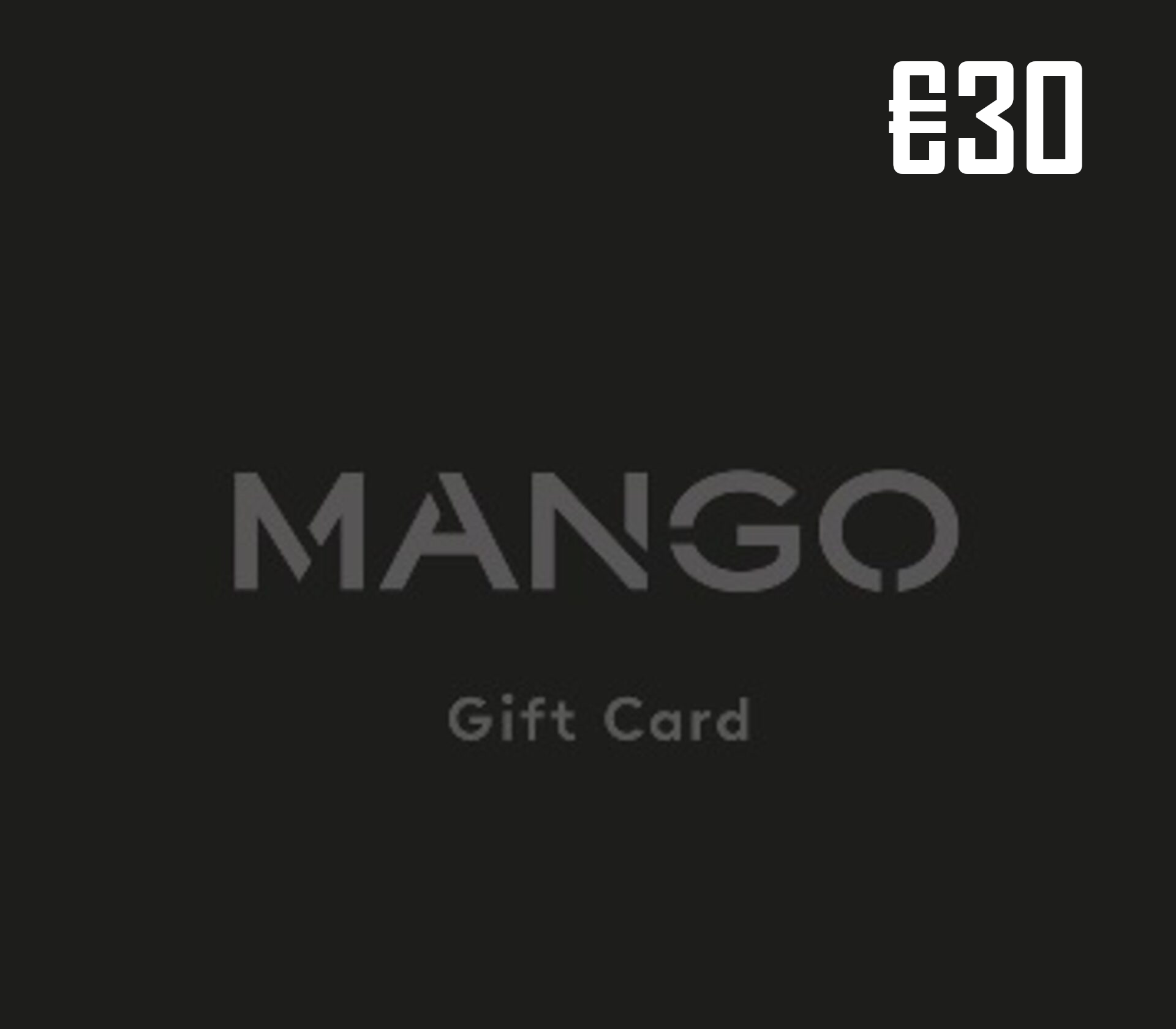 Mango €30 Подарочная карта LU