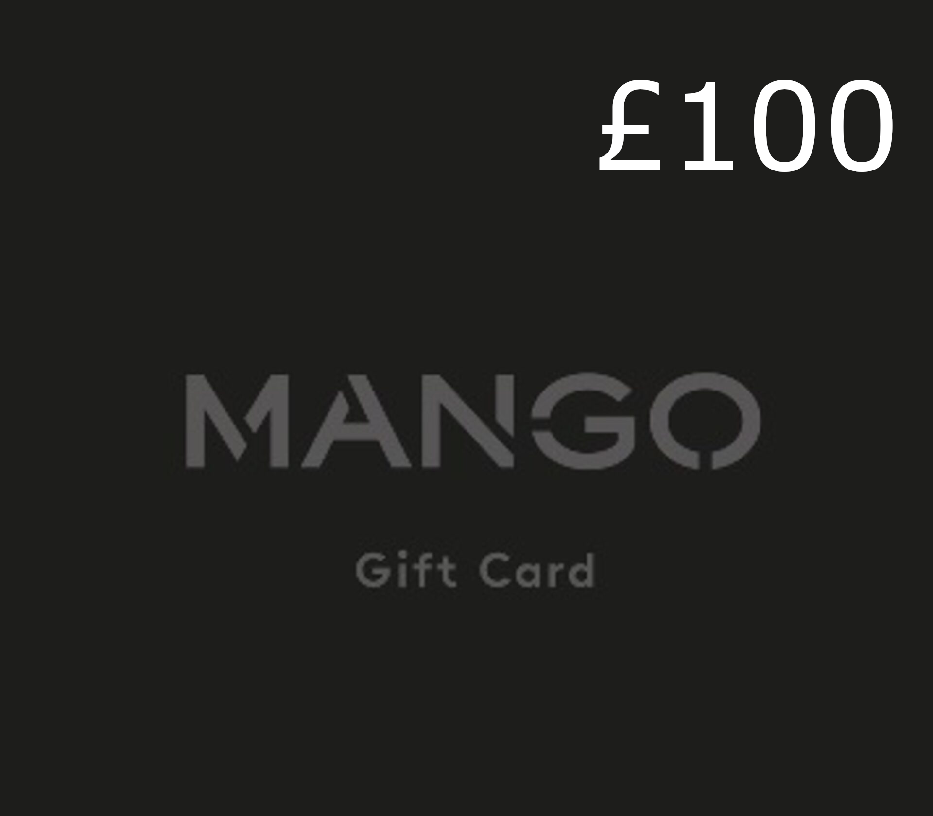 Mango £100 Подарочная карта UK