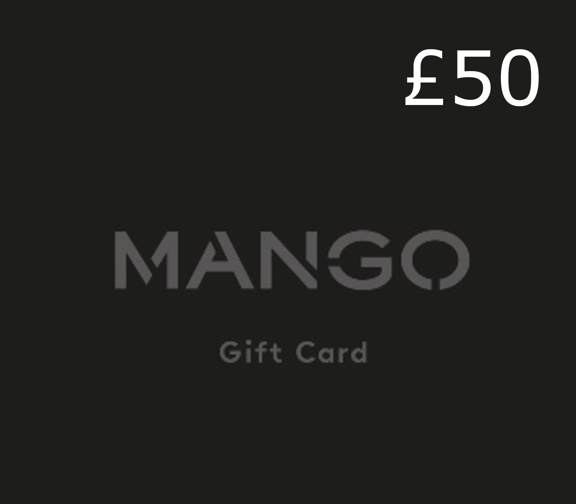 Mango £50 Подарочная карта UK