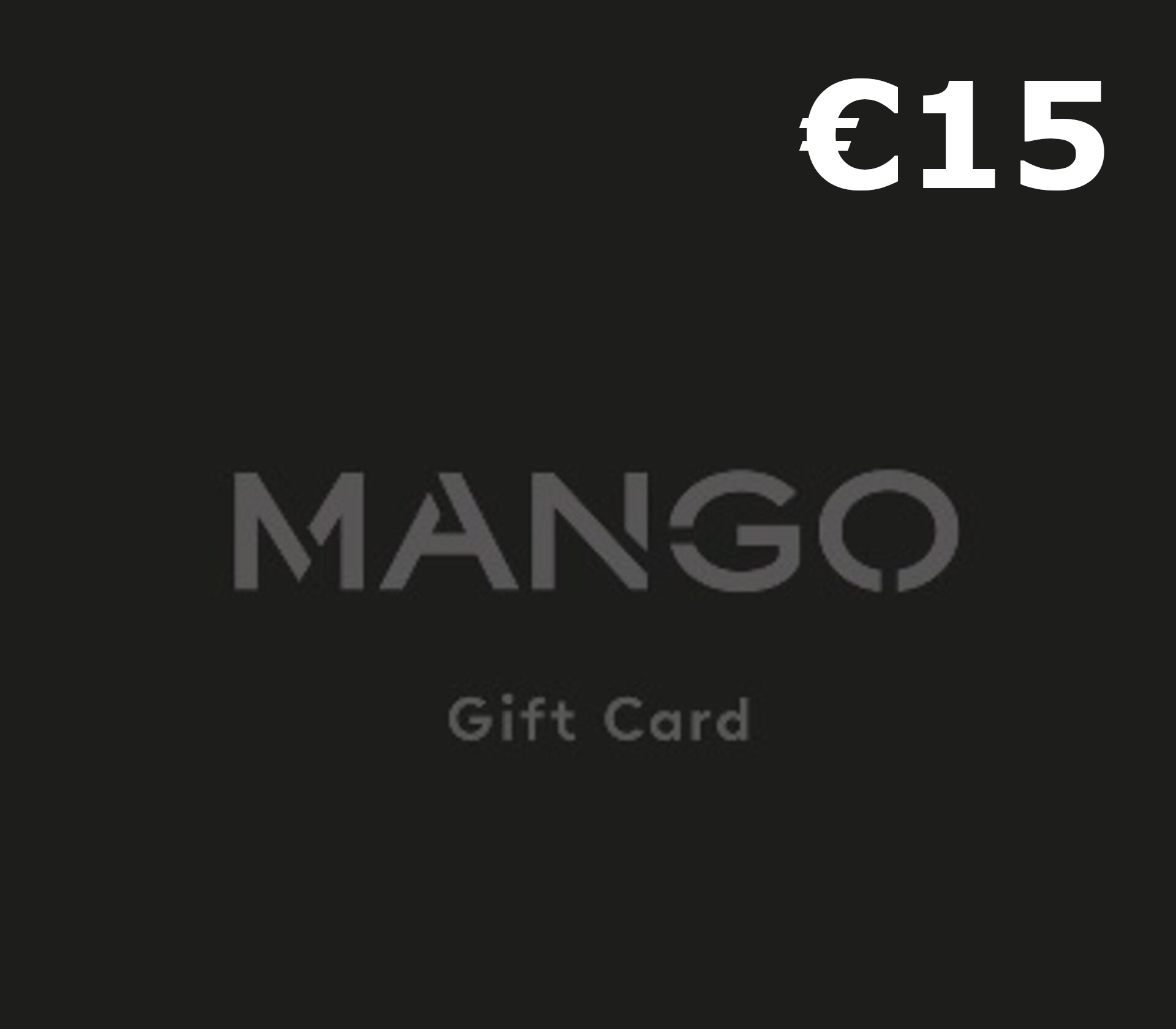 Mango €15 Подарочная карта PT